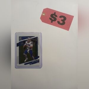 Panini 2021 Josh Allen Buffalo Bills Optic Donruss Card # 53